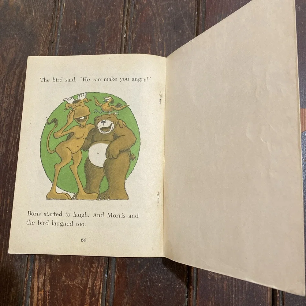 3‎ Stories About Morris and Boris by Bernard Wiseman 1974 1st Printing TW2752